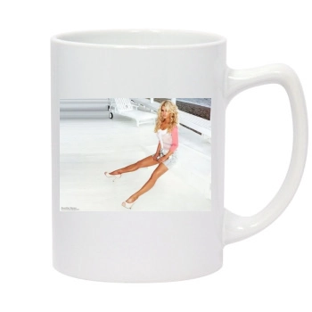 Jessica Simpson 14oz White Statesman Mug