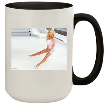 Jessica Simpson 15oz Colored Inner & Handle Mug