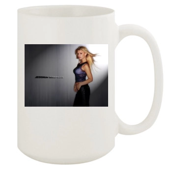 Jessica Simpson 15oz White Mug