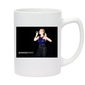Jessica Simpson 14oz White Statesman Mug