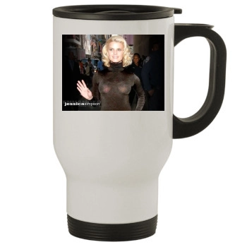 Jessica Simpson Stainless Steel Travel Mug