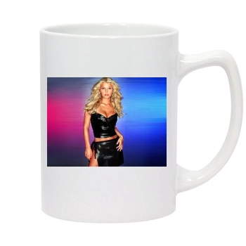 Jessica Simpson 14oz White Statesman Mug