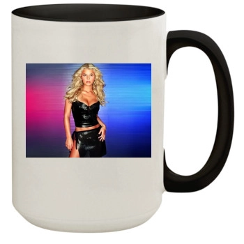 Jessica Simpson 15oz Colored Inner & Handle Mug