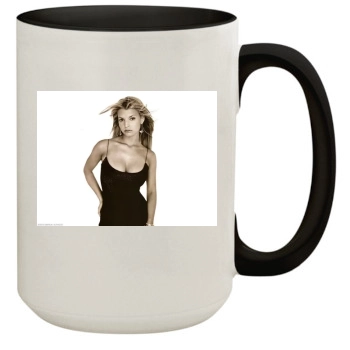 Jessica Simpson 15oz Colored Inner & Handle Mug