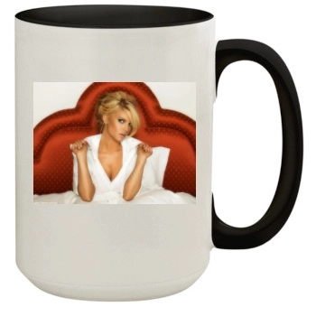 Jessica Simpson 15oz Colored Inner & Handle Mug