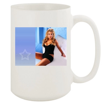 Jessica Simpson 15oz White Mug