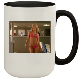 Jessica Simpson 15oz Colored Inner & Handle Mug