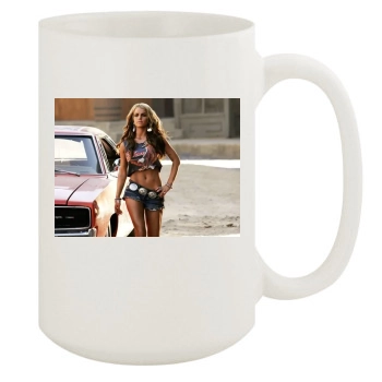 Jessica Simpson 15oz White Mug