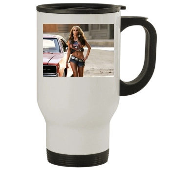 Jessica Simpson Stainless Steel Travel Mug