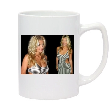 Jessica Simpson 14oz White Statesman Mug