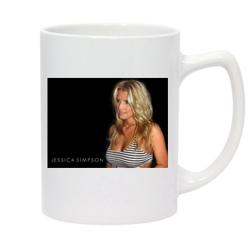 Jessica Simpson 14oz White Statesman Mug