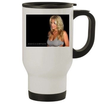 Jessica Simpson Stainless Steel Travel Mug