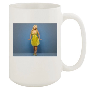 Jessica Simpson 15oz White Mug