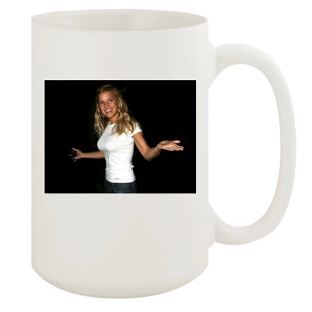 Jessica Simpson 15oz White Mug