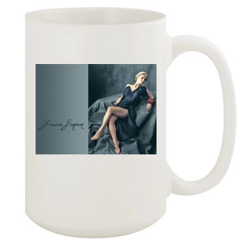 Jessica Simpson 15oz White Mug