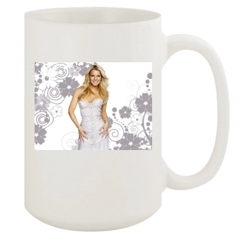 Jessica Simpson 15oz White Mug