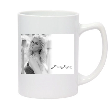 Jessica Simpson 14oz White Statesman Mug