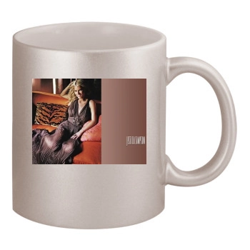 Jessica Simpson 11oz Metallic Silver Mug