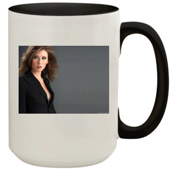 Jewel Staite 15oz Colored Inner & Handle Mug