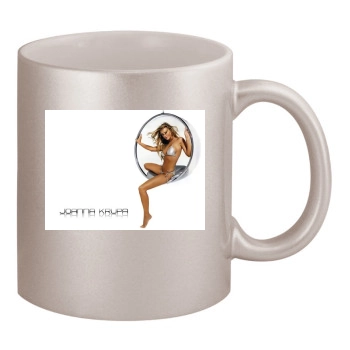 Joanna Krupa 11oz Metallic Silver Mug