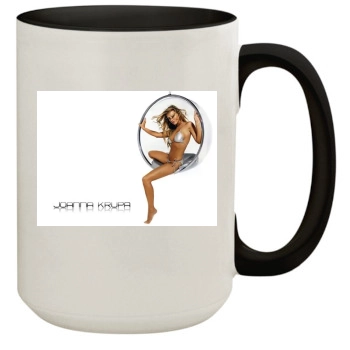 Joanna Krupa 15oz Colored Inner & Handle Mug