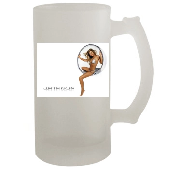 Joanna Krupa 16oz Frosted Beer Stein