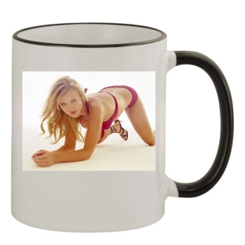 Joanna Krupa 11oz Colored Rim & Handle Mug