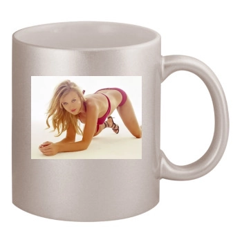 Joanna Krupa 11oz Metallic Silver Mug