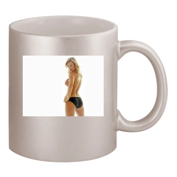 Joanna Krupa 11oz Metallic Silver Mug