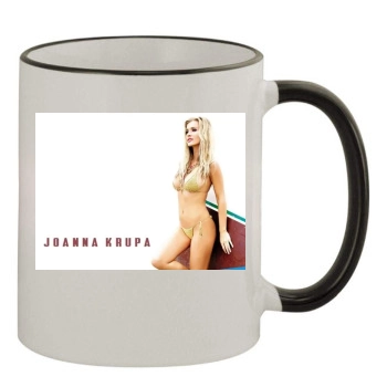 Joanna Krupa 11oz Colored Rim & Handle Mug