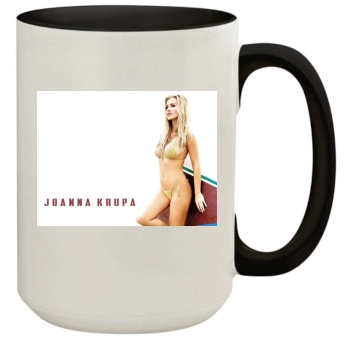 Joanna Krupa 15oz Colored Inner & Handle Mug