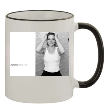 Jodie Foster 11oz Colored Rim & Handle Mug