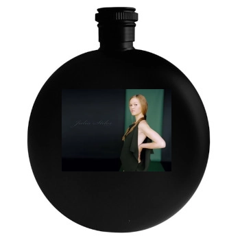 Julia Stiles Round Flask