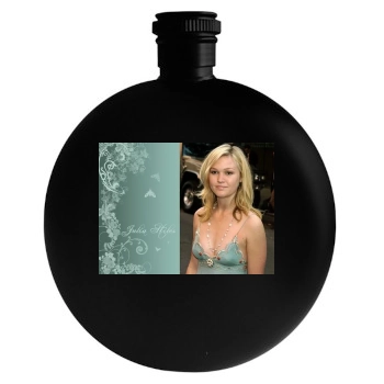 Julia Stiles Round Flask