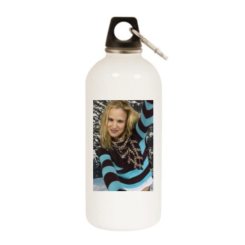 Juliette Lewis White Water Bottle With Carabiner