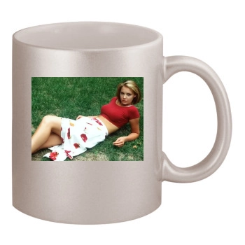 Katherine Heigl 11oz Metallic Silver Mug