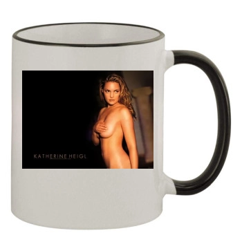 Katherine Heigl 11oz Colored Rim & Handle Mug