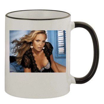 Katherine Heigl 11oz Colored Rim & Handle Mug