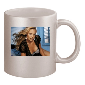 Katherine Heigl 11oz Metallic Silver Mug