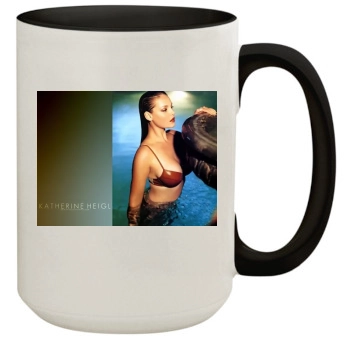 Katherine Heigl 15oz Colored Inner & Handle Mug