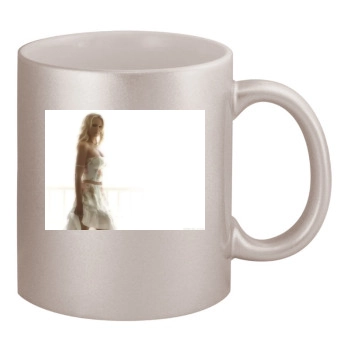 Katherine Heigl 11oz Metallic Silver Mug