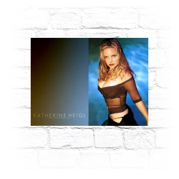 Katherine Heigl Metal Wall Art