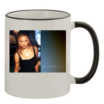 Katherine Heigl 11oz Colored Rim & Handle Mug