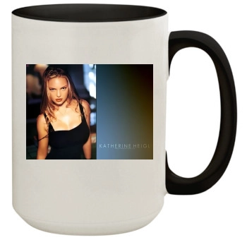 Katherine Heigl 15oz Colored Inner & Handle Mug