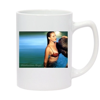 Katherine Heigl 14oz White Statesman Mug