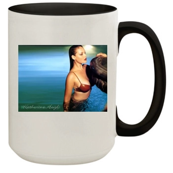 Katherine Heigl 15oz Colored Inner & Handle Mug