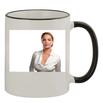 Katherine Heigl 11oz Colored Rim & Handle Mug