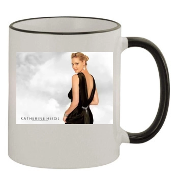 Katherine Heigl 11oz Colored Rim & Handle Mug