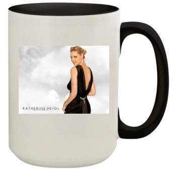 Katherine Heigl 15oz Colored Inner & Handle Mug