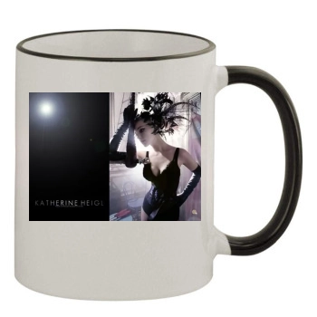 Katherine Heigl 11oz Colored Rim & Handle Mug